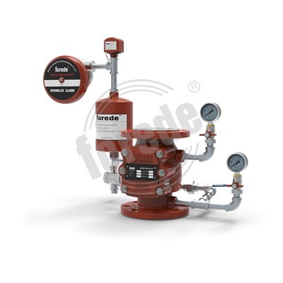 Valv ta 'allarm imxarrab ta' pajp ta 'l-istainless steel